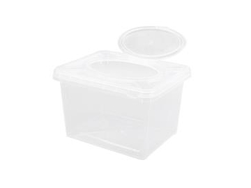 Contenedor con tapa IML de plástico de 2900ml, CX116