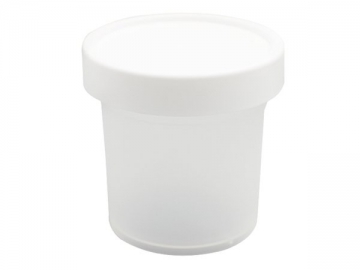 Vaso con tapa IML de 300ml, CX074C, Envase IML