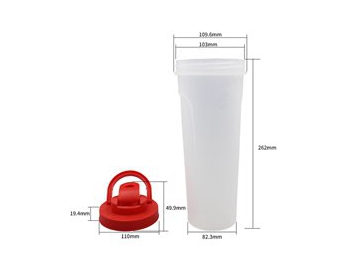 Vaso con tapa IML de 1500ml, CX031, Tomatodo