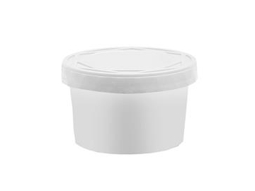 Vaso con cuchara y tapa IML de 100ml IML (para helado), CX132