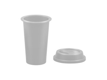 Vaso con tapa IML para café de 18ml, CX079