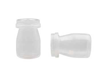 Botella de plástico con tapa IML de 110ml, CX006B