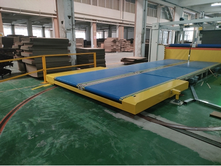 Carro de transferencia en ángulo recto