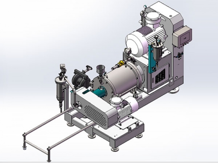 Molino de bolas nano de doble accionamiento horizontal, RTSM-60BJD-S