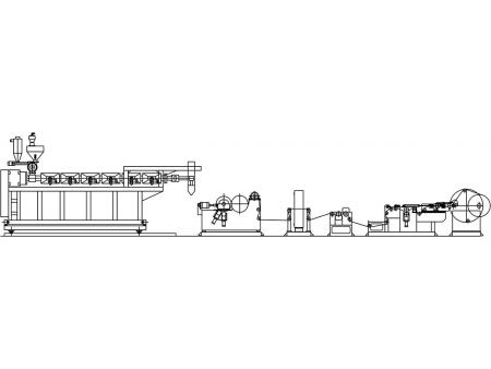 Línea de producción de película fundida TPU