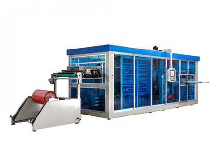 Termoformadora con corte en molde, DB-3021