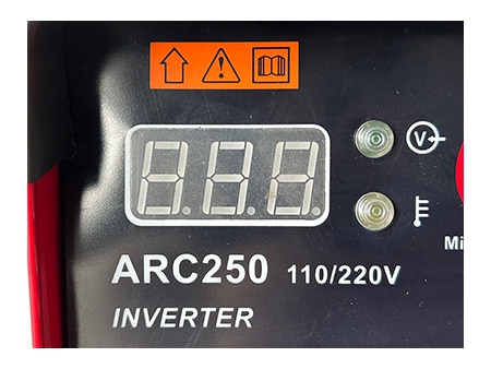 Tipo de soldadora MMA: B   Bi-voltaje 160 ~110/220V