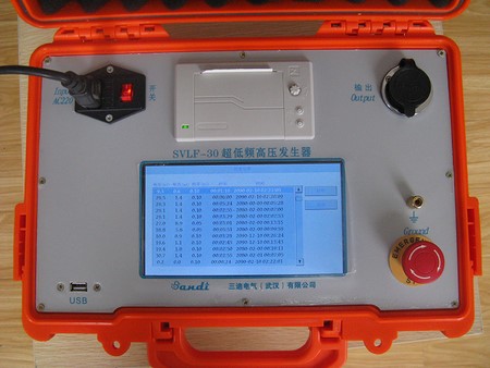 Probador de cable VLF