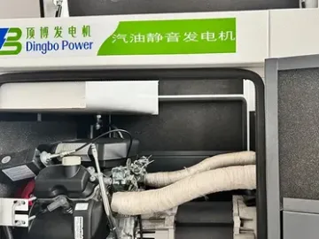 Generador silencioso gasolinero (02 cilindros) 10kW-20kW