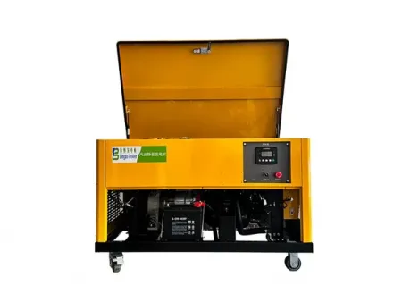 Generador silencioso gasolinero 15kW-40kW (Cuatro cílindros)