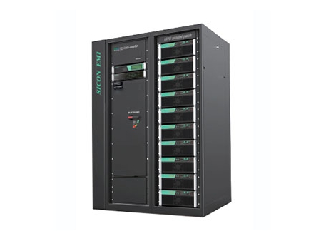 Sistema UPS CMS de 50kVA, escalable a 800kVA, 400V, batería de 64 pzas