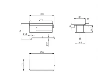 Portarrollos de Papel Higiénico