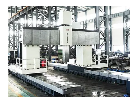 Mandrinadora-fresadora tipo pórtico / gantry CNC (pórtico móvil y mesa fija)