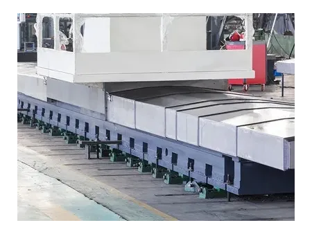 Mandrinadora-fresadora tipo pórtico / gantry CNC (pórtico móvil y mesa fija)