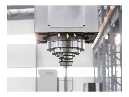 Mandrinadora-fresadora tipo pórtico / gantry CNC (pórtico móvil y mesa fija)