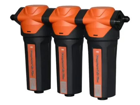 Filtros de aire comprimido de acero al carbono -  Serie TRHF