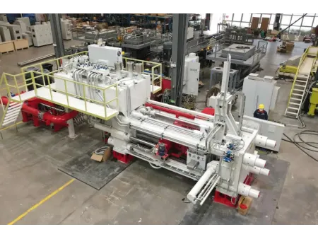 Prensa de extrusión de aluminio de carrera corta (1250-7500T)