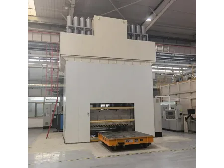 Prensa hidráulica para materiales compuestos