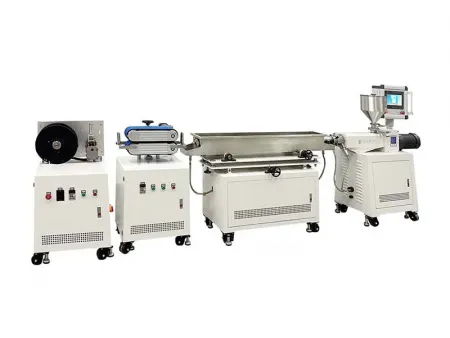 Línea de extrusión de tubos de plástico, BP-8176-G
