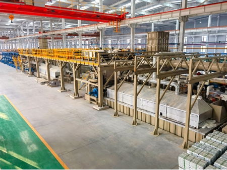Línea de revestimiento en caliente de alambre de acero con Galfan®