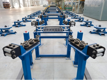 Línea de electrogalvanizado de alambre de acero