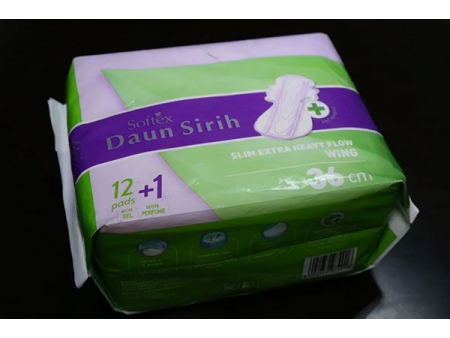 Máquina empacadora de bolsas prefabricadas - para toallas sanitarias y protegeslips