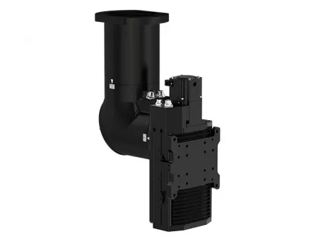 Eje rotativo para cabezal de corte láser de fibra