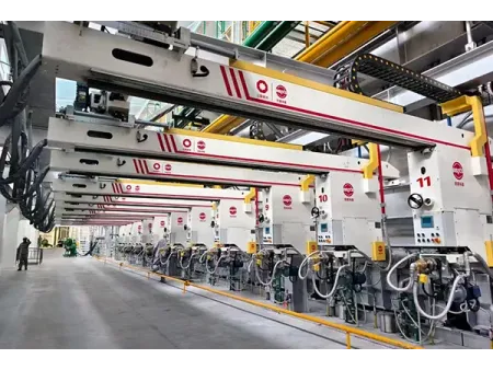 Rodillo superior de vidrio flotado