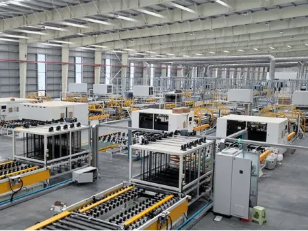 Transportador de rodillos de vidrio plano