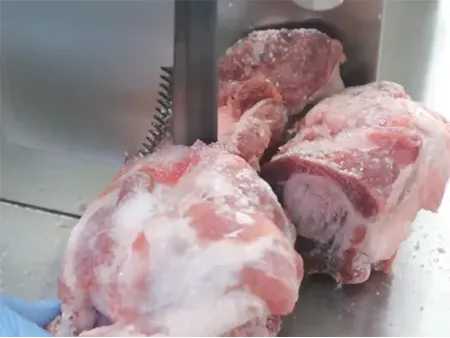 Sierra de huesos de mesa