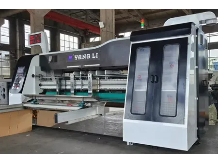 Troqueladora ranuradora automática de cartón corrugado, CZYL-SSK