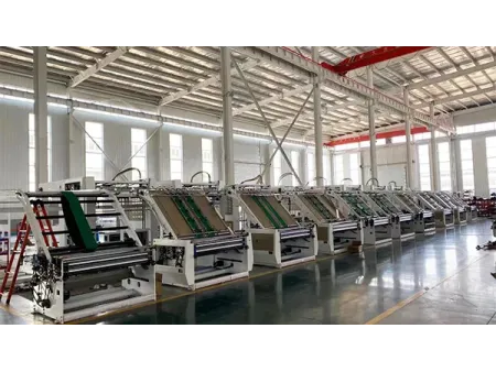 Laminadora automática de cartón, CZYL-ALM