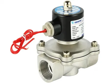 Serie 2S  Válvula solenoide de 2/2 vías de acero inoxidable