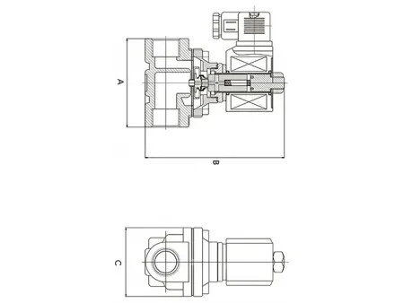 Serie 2S  Válvula solenoide de 2/2 vías de acero inoxidable