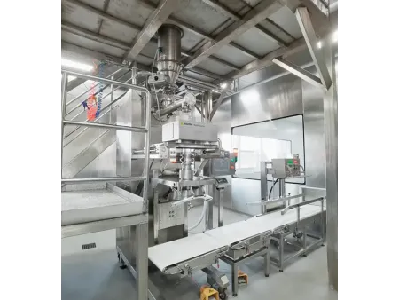 Llenadora gravimétrica (con llenador de sinfín horizontal)