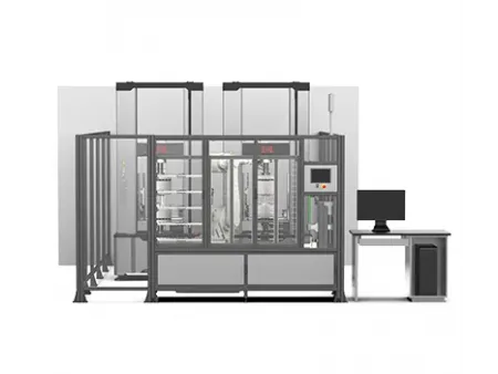 Sistema automatizado robótico de prueba de tracción de barras