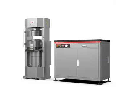 Máquina de ensayo de compresión, control de servoválvula