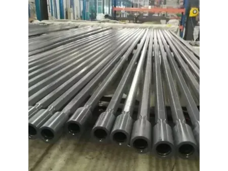 Varillas de perforación con martillo en cabeza