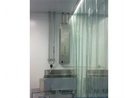 Intercambiador de calor sanitario de tubo dentro de tubo