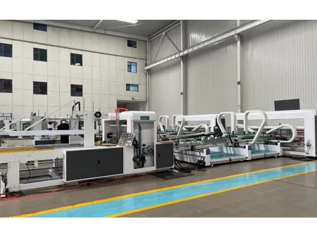 Plegadora encoladora automática