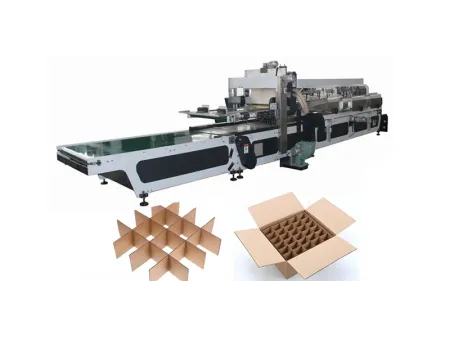 Ensambladora automática de separadores de cartón