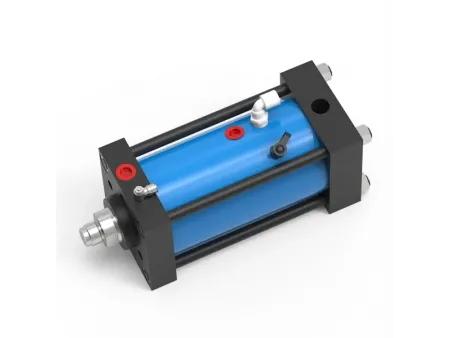 Accionamiento neumohidráulico (con cilindro de trabajo independiente), serie AT