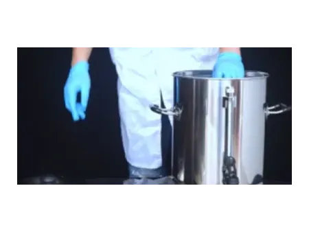 Cafetera eléctrica (Percoladora de café en acero inoxidable)