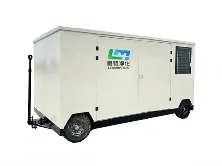 Sistema de generación de nitrógeno PSA tipo remolque