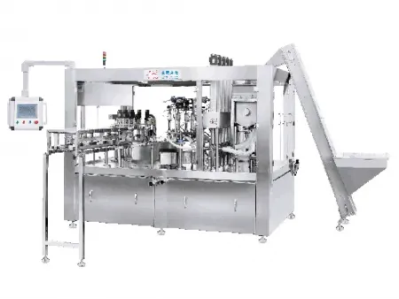 Máquina rotativa automática de llenado y tapado de bolsas con boquilla, YL-(6-8)XZ