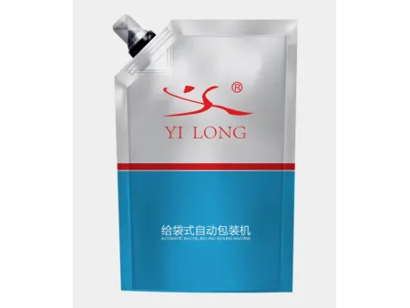 Máquina rotativa automática de llenado y tapado de bolsas con boquilla, YL-(6-8)XZ