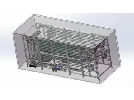 Sistema de fermentación de bandejas basculantes