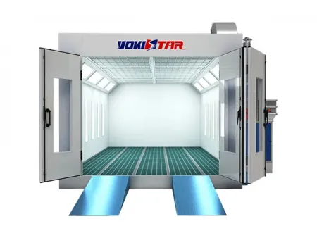 Cabina de pintura automotriz de gama media
