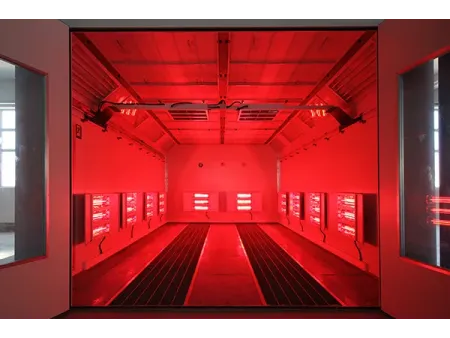 Sala de secado de pintura