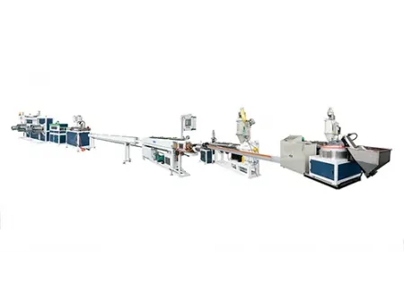 Máquina para fabricar tuberías de riego por goteo redondas